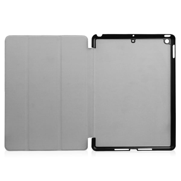 iPad (2017) Tri-Fold PU Lær Etui - Baby Blå