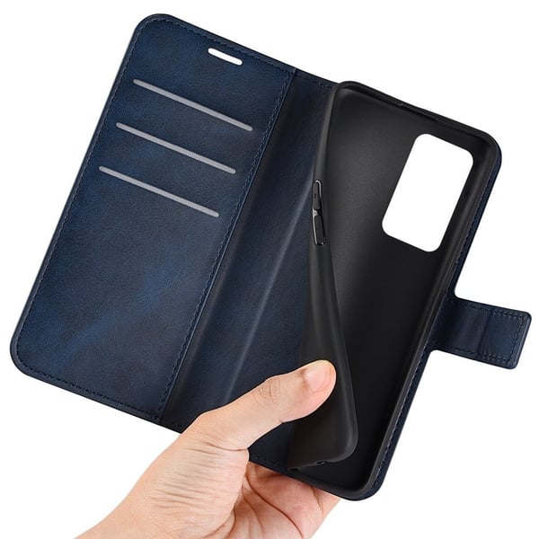 Lompakko Nahkakotelo For Xiaomi Poco F4 / Redmi K40s - Sininen