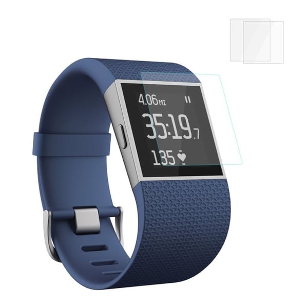 HAT PRINCE Fitbit Surge temperoitu lasisuoja näytölle 2kpl - Kirkas