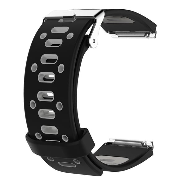 Fitbit Blaze rem med huller - Sort/grå Fitbit Blaze rem med huller - Sort/grå