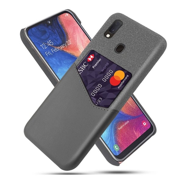 Bofink Samsung Galaxy A20e Kortdeksel - Grå Bofink Samsung Galaxy A20e Kortdeksel - Grå