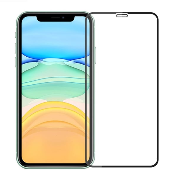 MOFi 2,5D hærdet glas til iPhone 11 - Sort