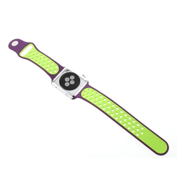 Apple Watch 42mm blød silikone urrem - Lilla