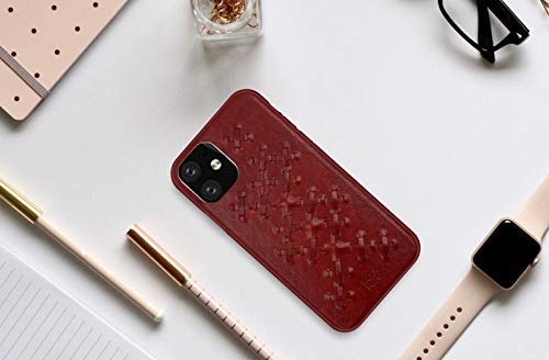 Raigor Inverse Weave Deksel For iPhone 11 - Rød