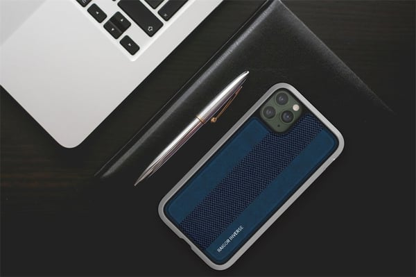 Raigor Inverse Aix Deksel For iPhone 11 Pro - Blå