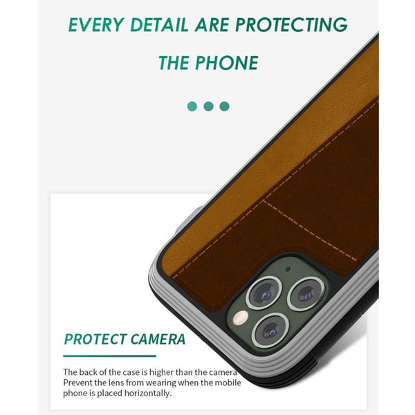 Raigor Inverse Jack Deksel For iPhone 11 - Brun