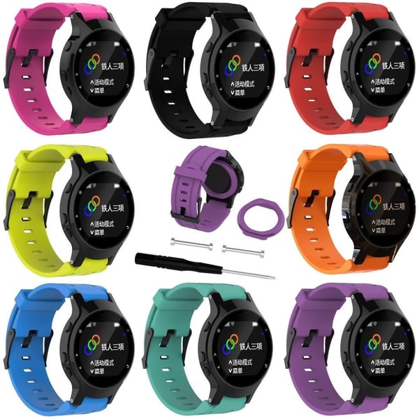 Garmin Forerunner 225 silikone rem - Lilla