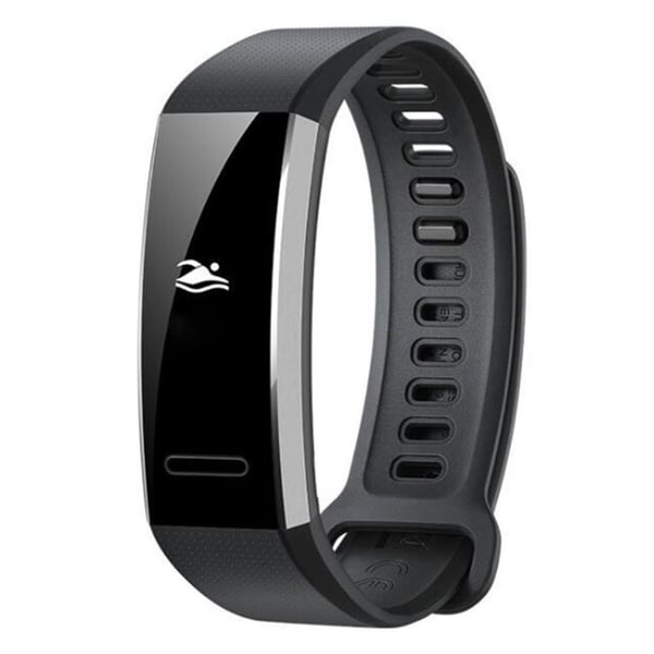 Huawei Band 2 Pro / Band 2 holdbar silikone Urrem - Sort