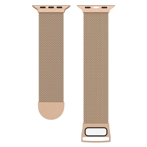 Apple Watch (45 mm) milanesisk klokkerem i rustfritt stål med magnetlås - Rose Gull