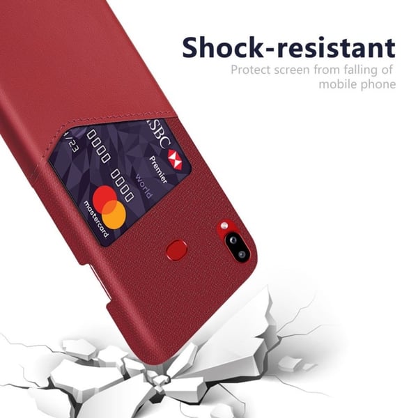Bofink Samsung Galaxy A10s Card cover - Rød