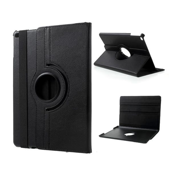iPad (2017) Etui med 360 grader stand - Sort