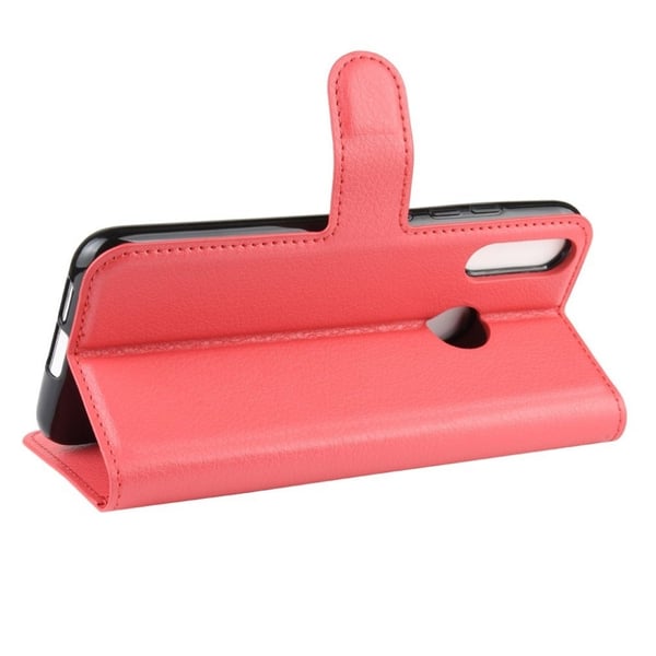 Alpha Motorola Moto E6 Plus flip etui - Rød