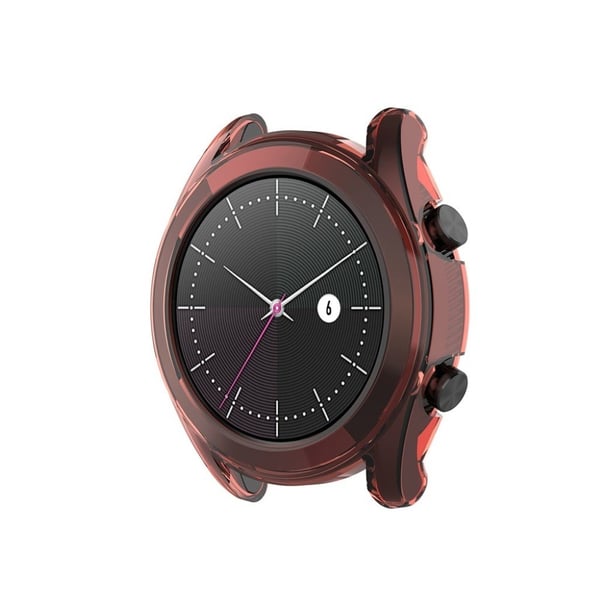 Huawei Watch GT 46mm Holdbar Klar Støtfanger - Rød