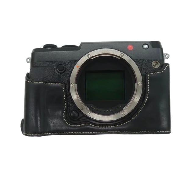 Fujifilm GFX 50R half-body læderetui - Sort