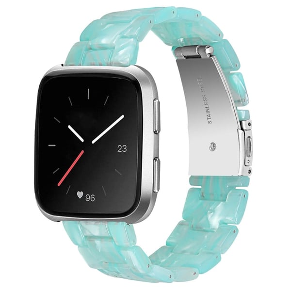 Fitbit Versa 2 / Versa Lite / Versa urrem i resin-stil - Jade Grøn