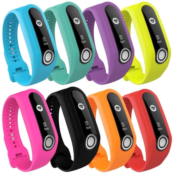 TomTom Touch Holdbart silikone rem - Lilla