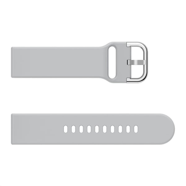 Samsung Galaxy Watch (46mm) Silikon smartklokke Bandet - Grå
