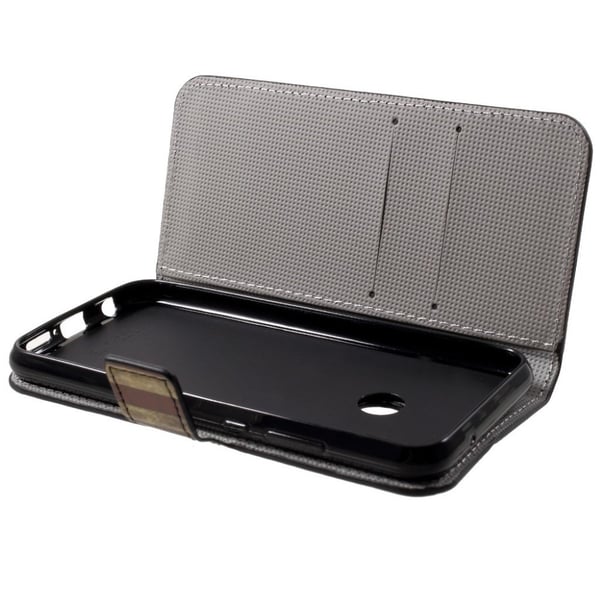 Huawei P20 Lite Printet Mønster PU læder flip etui - Retro US Flag