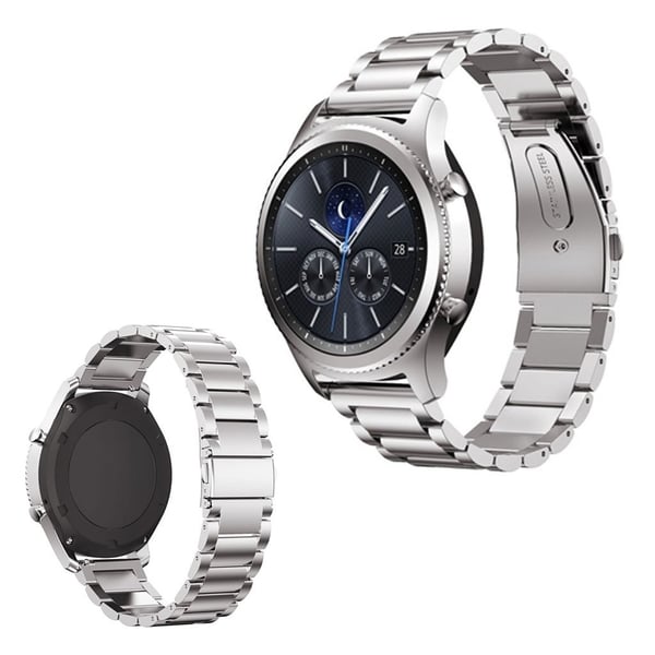 Garmin Vivomove / Luxe / Stil / 3 / Venu Rustfritt Stål Klokkereim - Sølv