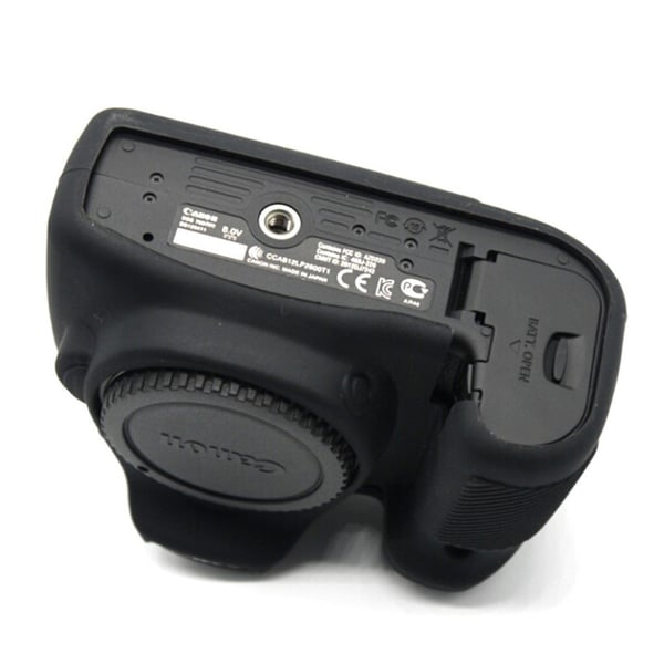 Canon EOS 7D cover i silikone - Sort