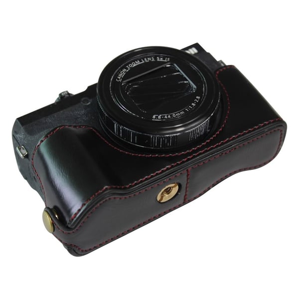 Canon Powershot G5 X Mark Ii Holdbar Læretui - Svart