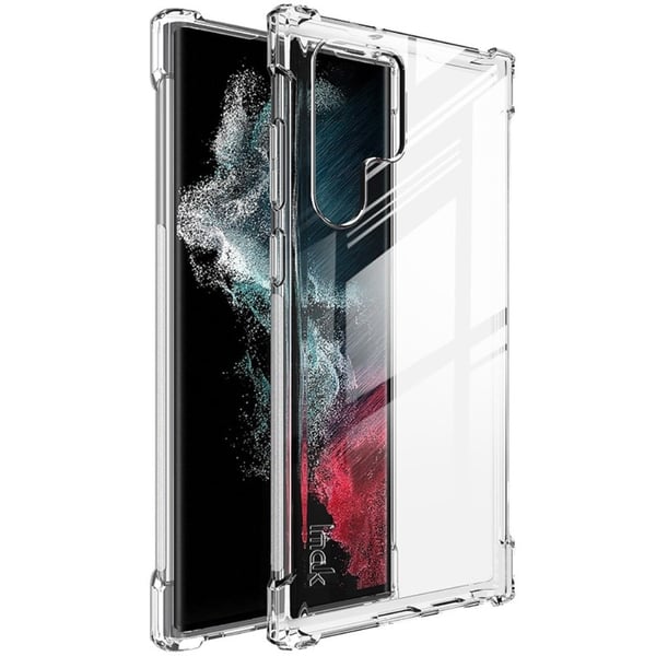 IMAK Airbag-skydd för Samsung Galaxy S22 Ultra - Transparent IMAK Airbag-skydd för Samsung Galaxy S22 Ultra - Transparent