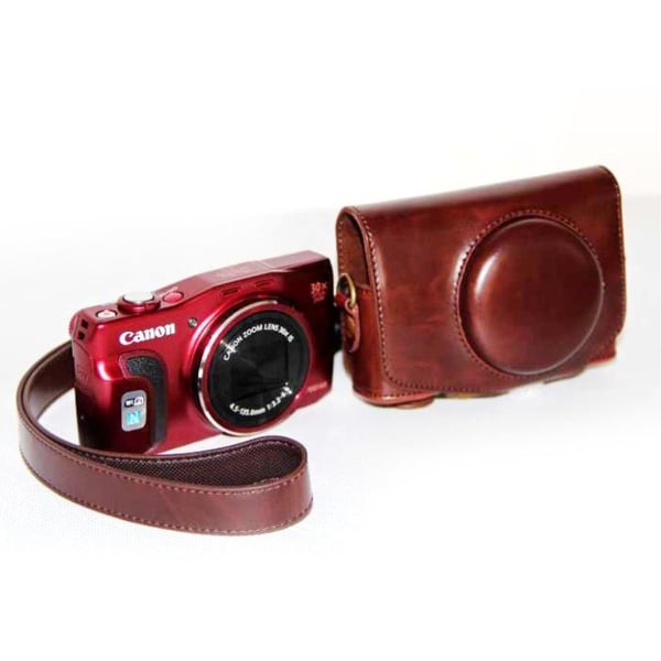Canon SX720 HS / SX700 HS design suojakotelo - Kahvi