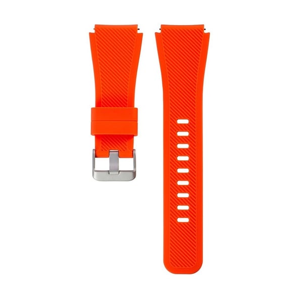 Samsung Gear S3 justerbar sport strop silikone urrem - Rød Samsung Gear S3 justerbar sport strop silikone urrem - Rød