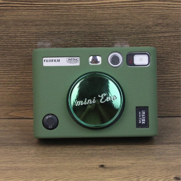 Fujifilm Instax Mini Evo silikonisuojus - Vihreä