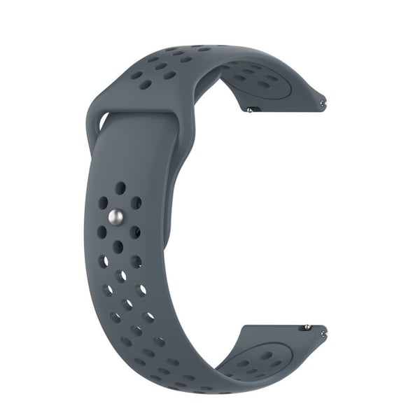 Samsung Galaxy Watch (42mm) Silikon smartklokke Bandet - Grå