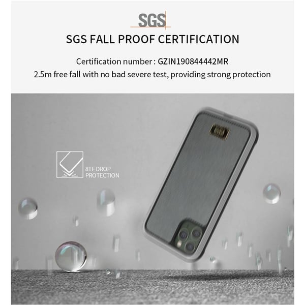Raigor Inverse BOTT-skydd för iPhone 11 - Röd