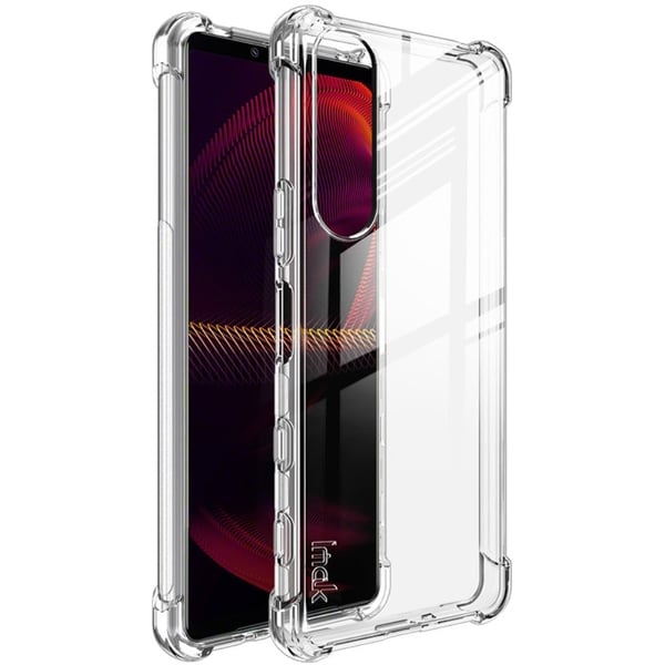 IMAK Airbag-deksel for Sony Xperia 5 III - Gjennomsiktig