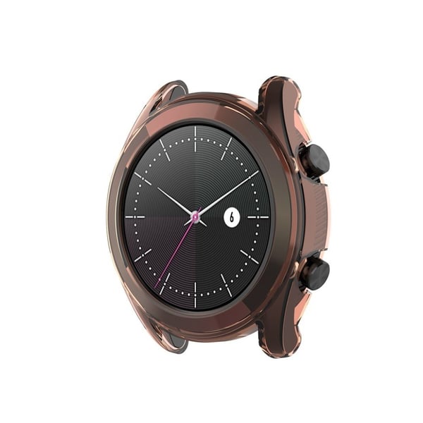 Huawei Watch GT 2 42mm Holdbar Klar Ramme - Oransje