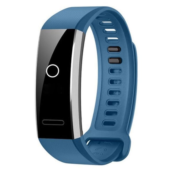 Huawei Armbånd 2 Pro / Armbånd 2 Holdbar Silikon Klokkereim - Blå Huawei Armbånd 2 Pro / Armbånd 2 Holdbar Silikon Klokkereim - Blå