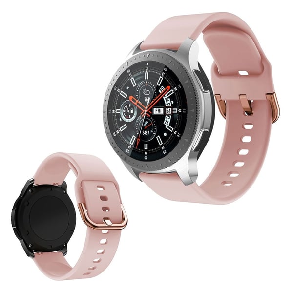 Samsung Galaxy Watch (46mm) silikone Urrem - Lyserød