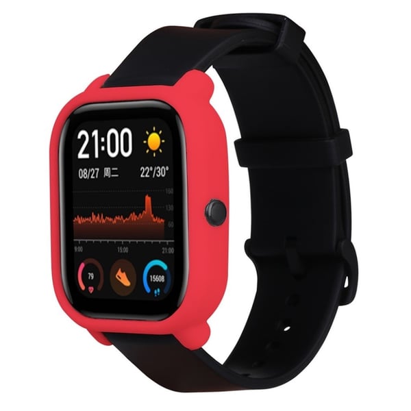 Amazfit Gts Kjøle Silikonetui - Rød
