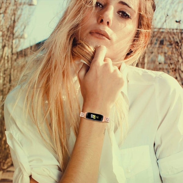 Samsung Galaxy Fit Fasjonable Rombe Klokkereim - Svart