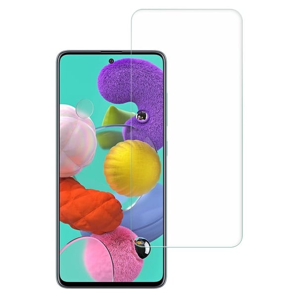 AMORUS arch edge skærmbeskytter i hærdet glas til Samsung Galaxy A51