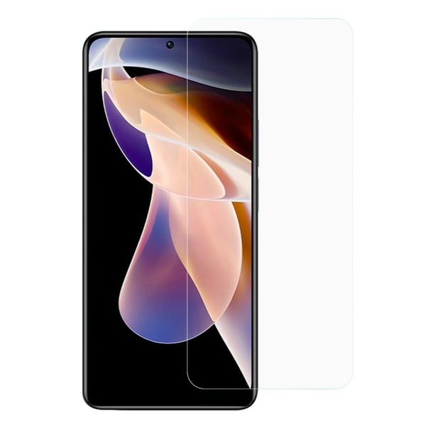 AMORUS skjermbeskytter i herdet glass med buet kant for Xiaomi Redmi Note 11 Pro 5G / 11 Pro