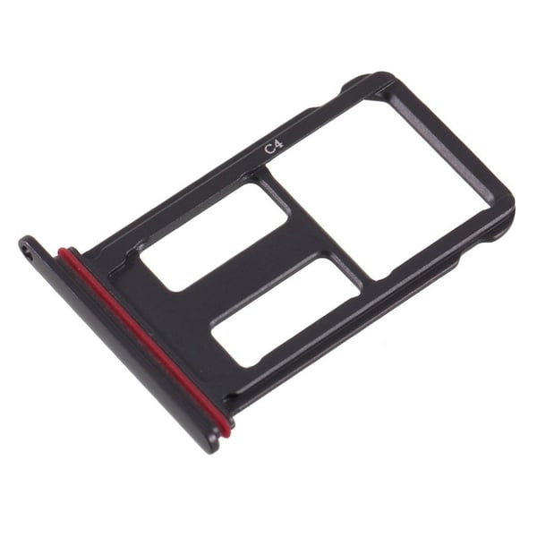 Huawei Mate 10 Pro OEM sim kort tray holder - Sort