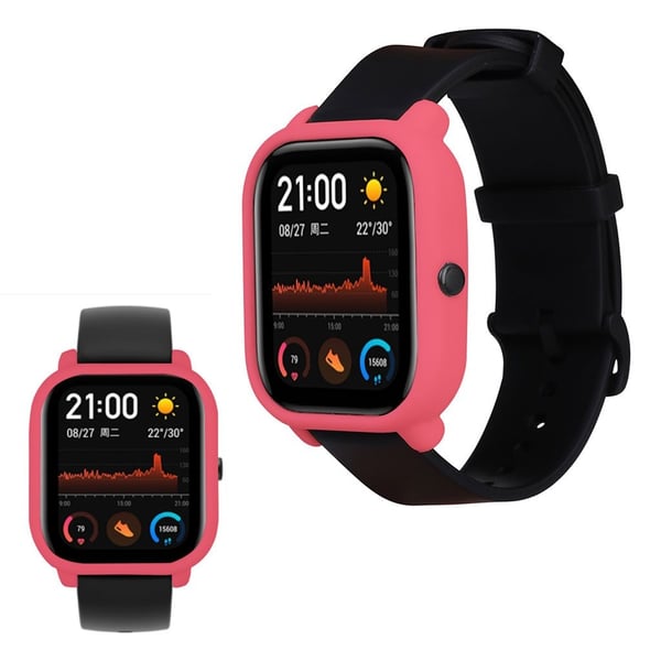 Amazfit Gts Kjøle Silikonetui - Rosa Amazfit Gts Kjøle Silikonetui - Rosa