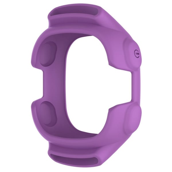 Garmin Forerunner 10 beskyttelses deksel til skjerm i myk silikon - lilla