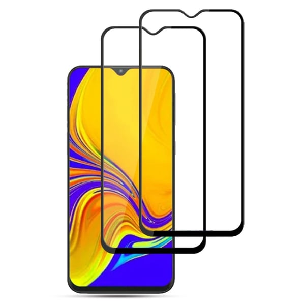 2 stk AMORUS ekstra sterk skjermbeskytter i glass til Samsung Galaxy M31 / M30 / A50 / A30