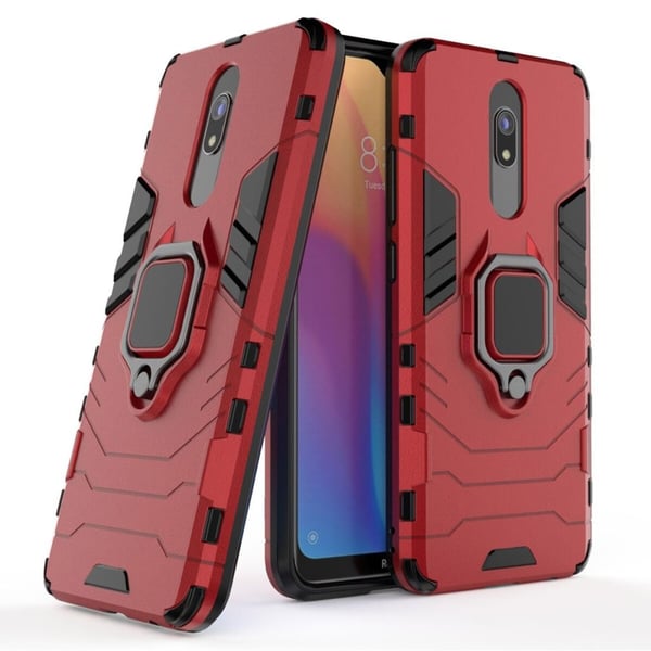 Ring Guard Xiaomi Redmi 8A kuoret - Punainen