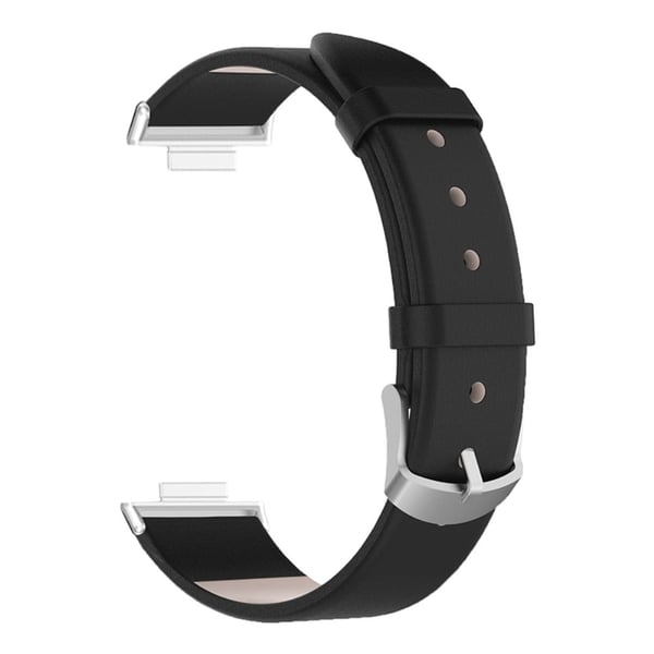 Huawei Watch Fit 2 urrem i læder - Sort Huawei Watch Fit 2 urrem i læder - Sort