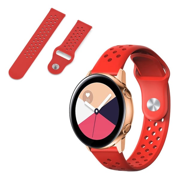 Garmin Vivomove / Luxe / Stil / 3 / Venu Silikon Klokkereim - Rød Garmin Vivomove / Luxe / Stil / 3 / Venu Silikon Klokkereim - Rød