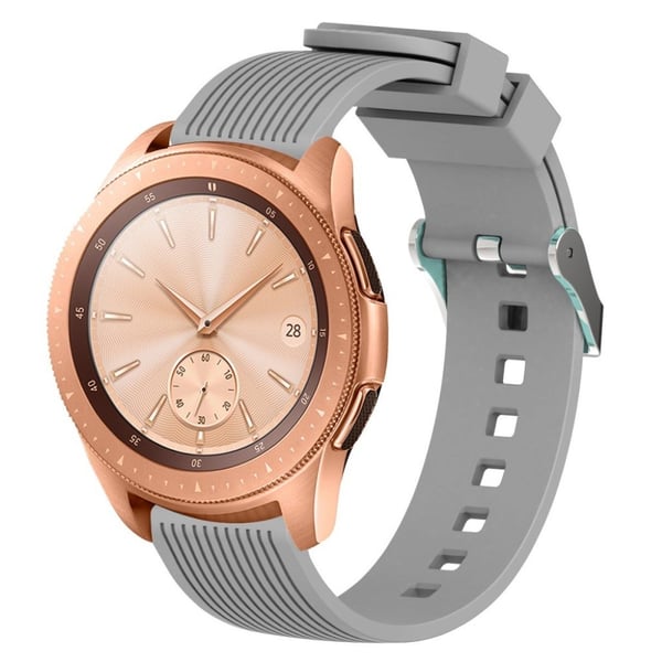 Garmin Vivomove / Luxe / Stil / 3 / Venu Silikon Stripe Klokkereim - Grå