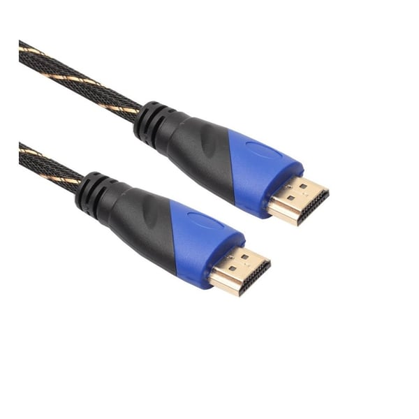 Universel HDMI kabel V1.4 AV HD 3D til PS3 Xbox HDTV 1080P af vævede lag af mønstrede masker