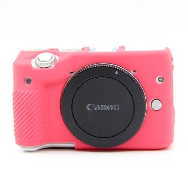 Canon EOS M3 fleksibel blød silikone etui - Rose