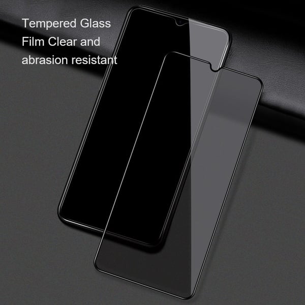 2 stk AMORUS ekstra sterk skjermbeskytter i glass til Samsung Galaxy A21s